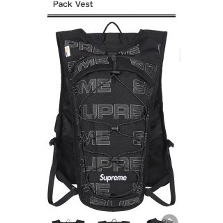 シュプリーム(Supreme)のsupreme pack vest 新品(ベスト)