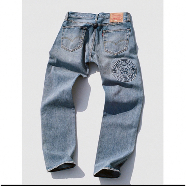 人気✴️Stussy x Levis エンボスデニム スーツパンツ