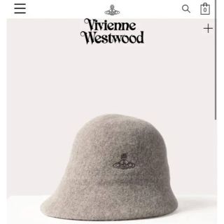 ヴィヴィアンウエストウッド(Vivienne Westwood)の【大幅値下げ中3/20まで】ヴィヴィアンウエストウッド　バスククロッシェ(ハット)