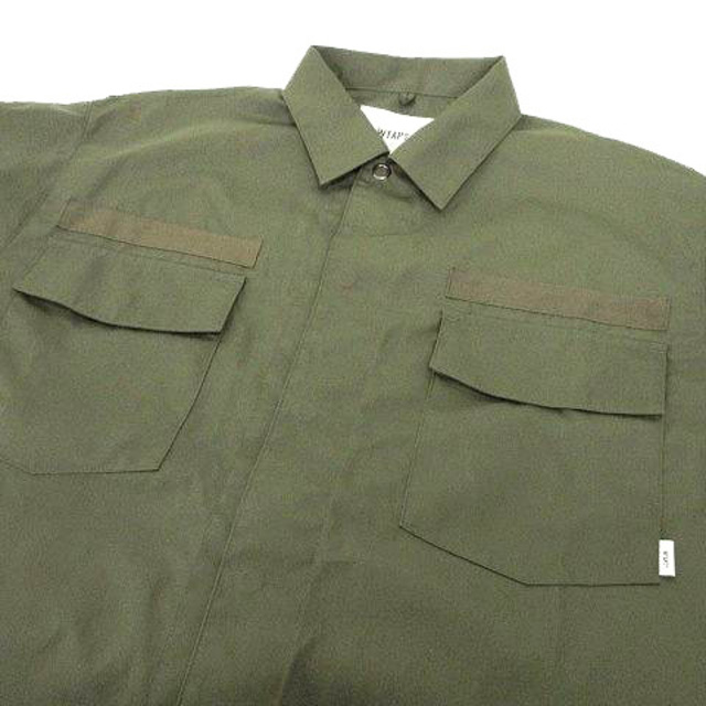 未使用 22AW HUEY / LS / CTPL. WEATHER シャツ 1