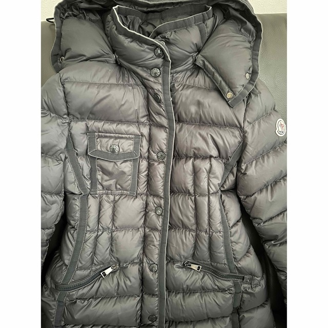 美品】モンクレールhermine グレー サイズ0 エルミンヌ 日本専門店