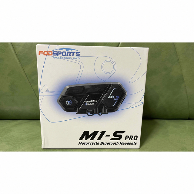 【美品】バイクインカム M1-S Pro最大8人同時通話Bluetooth5.0