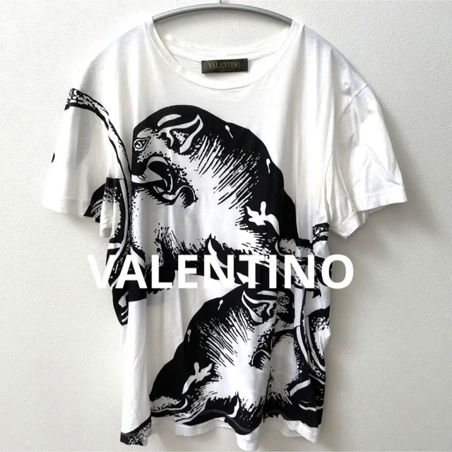 メンズ【定価10万✨】VALENTINO(ヴァレンティノ) 希少Tシャツ【男女兼用可】