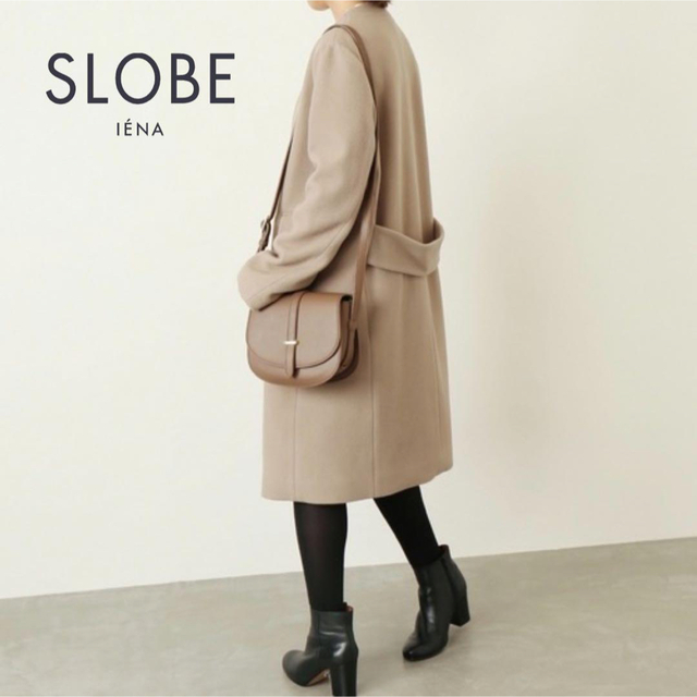 【SLOBE IENA 】ノーカラー コート