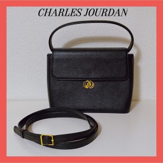 シャルルジョルダン(CHARLES JOURDAN)のCHARLESJOURDAN シャルルジョルダン2wayフォーマルバッグ 黒(ハンドバッグ)