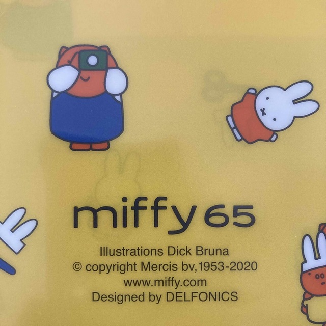 DELFONICS(デルフォニックス)のmiffy65 DELFONICS ミッフィー  チケットホルダー　ファイル インテリア/住まい/日用品の文房具(ファイル/バインダー)の商品写真