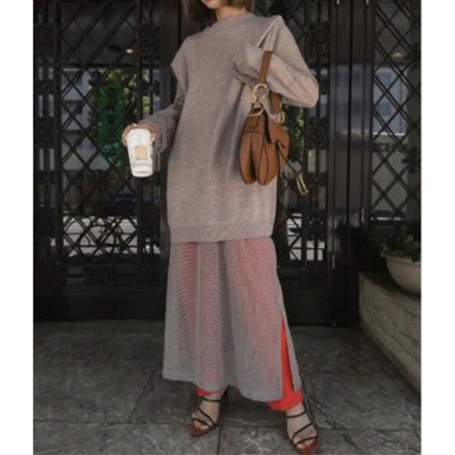 アメリヴィンテージ MESH DOCKING KNIT VEST あなたのお気に入り見つけ
