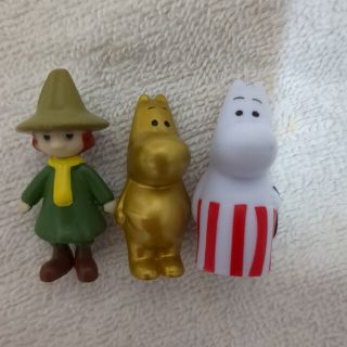 ムーミン(MOOMIN)のムーミン　チョコエッグ　3体　まとめ売り　ゴールドverあり(キャラクターグッズ)