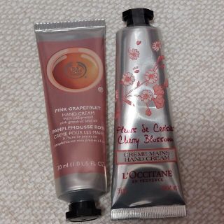 ロクシタン(L'OCCITANE)のロクシタン チェリーブロッサム ボディショップ　ピンクグレープフルーツ(ハンドクリーム)