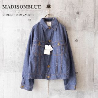 MADISONBLUE - 【MADISONBLUE】デニムジャケット 未使用タグ付き 金