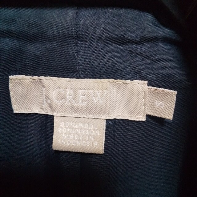 J.Crew(ジェイクルー)のJ.CREW ピーコート S ネイビー レディースのジャケット/アウター(ピーコート)の商品写真