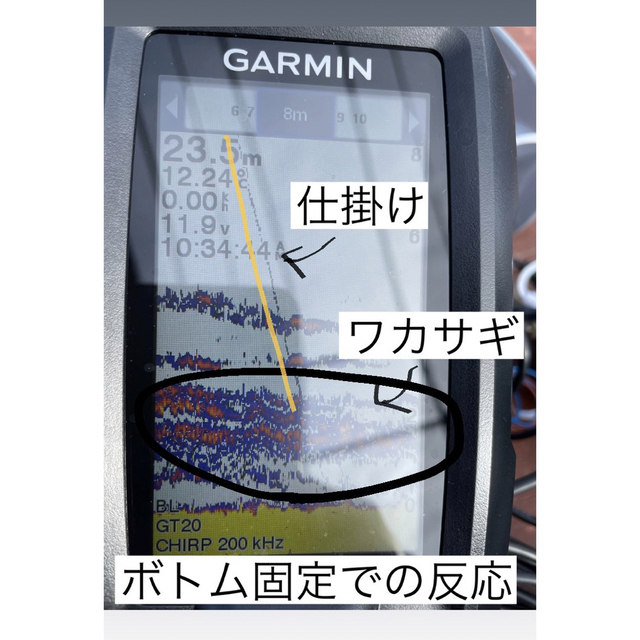 GARMIN(ガーミン)のガーミン ストライカービビッド4cv+GT20-TM振動子セット スポーツ/アウトドアのフィッシング(その他)の商品写真