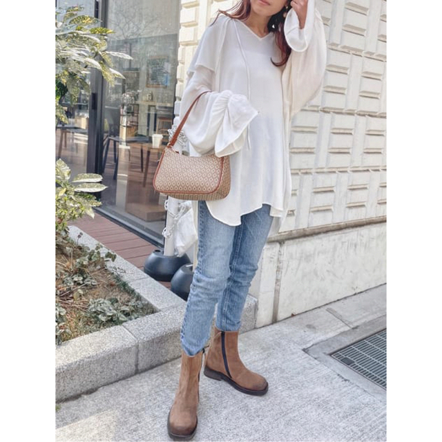 MOUSSY♡FLAT TOE SHORT BOOTS-