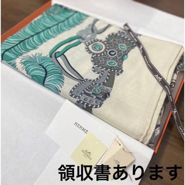 HERMES エルメス カレジェアン 140 SELLIER/タッタソール - バンダナ