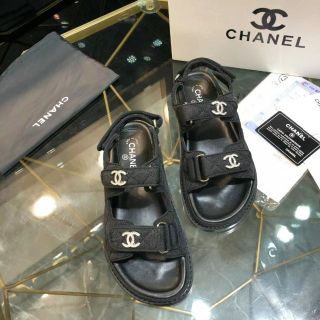 CHANEL - ピカピカ新品仕上⭐CHANELシャネル フットベッドサンダル36C