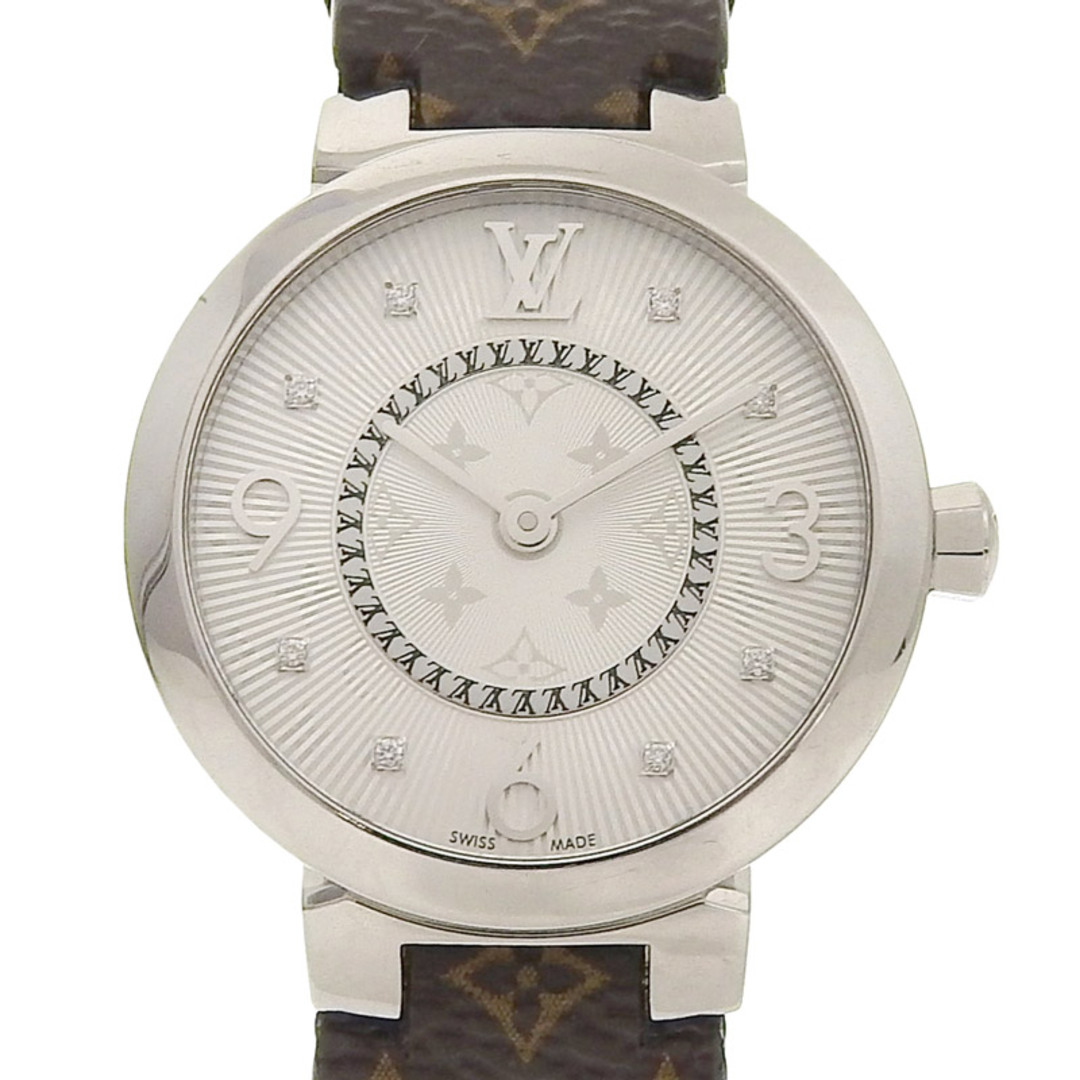 LOUIS VUITTON(ルイヴィトン)のルイヴィトン タンブールスリム クォーツ 腕時計 8PD Q12MG メンズの時計(腕時計(アナログ))の商品写真
