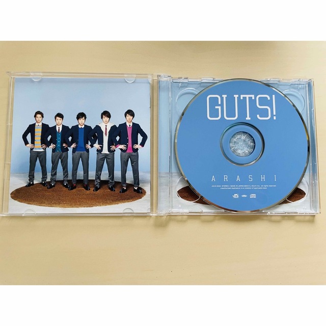 嵐　GUTS！ 初回限定盤　CD エンタメ/ホビーのエンタメ その他(その他)の商品写真