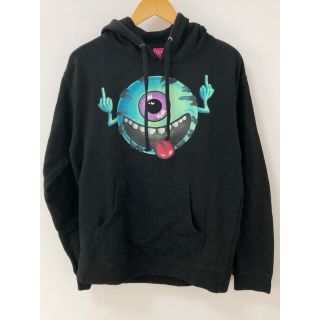 ミシカ(MISHKA)のMISIKA（ミシカ）アイボールプリント　プルオーバー　パーカー　【中古】【007】(パーカー)