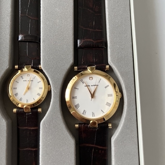 mila schon(ミラショーン)の腕時計　ペアウォッチ　ミラショーン　ウォッチ【新品未使用】 レディースのファッション小物(腕時計)の商品写真