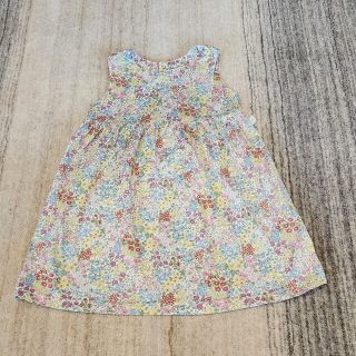 アニエスベー(agnes b.)のアニエスベー　リバティワンピ美品　2ans(ワンピース)