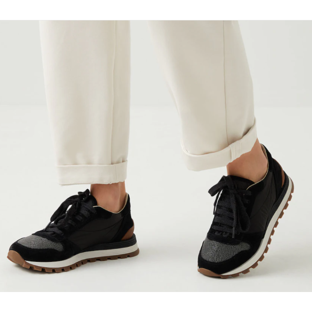 送料無料 CUCINELLI BRUNELLO - 37 スニーカー スエード Cucinelli