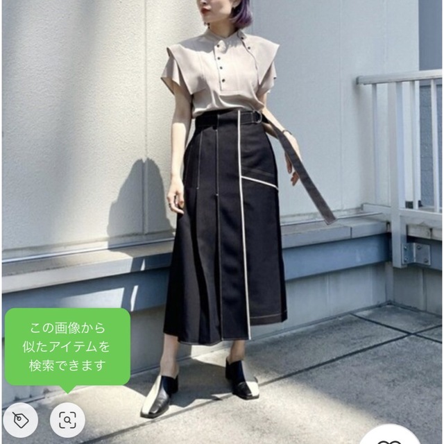 UNITED TOKYO アシメステッチスカート　サイズ2