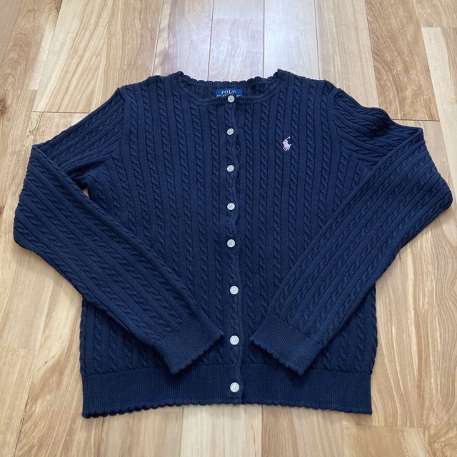 Ralph Lauren - ラルフローレンのコットン100%カーディガン 150cmの