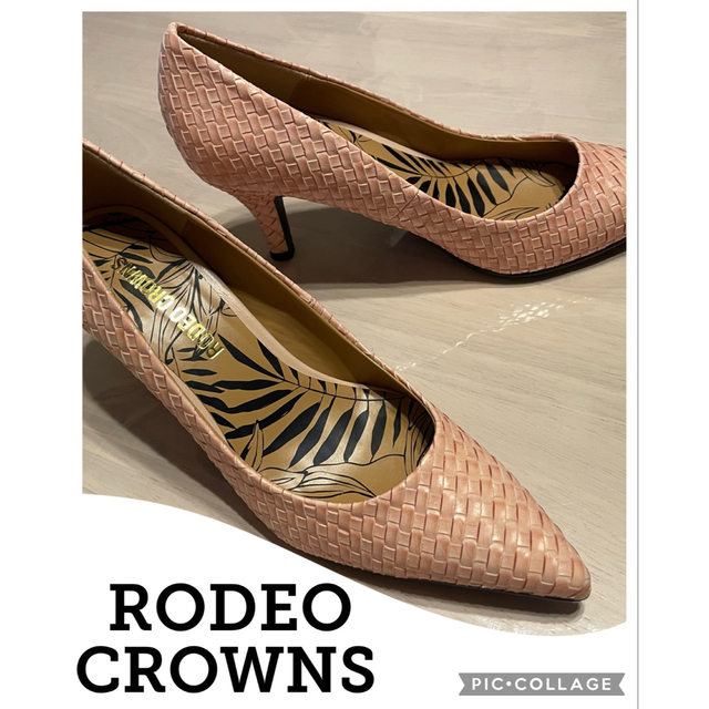 RODEO CROWNS(ロデオクラウンズ)の新品 ロデオクラウンズ ポインテッドトゥ ハイヒール ピンヒール パンプス個性的 レディースの靴/シューズ(ハイヒール/パンプス)の商品写真