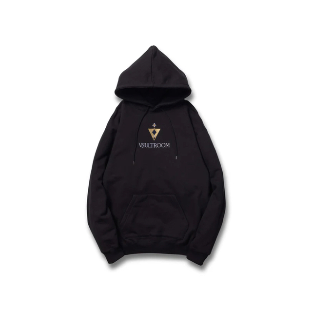 XLサイズ vaultroom × IBRAHIM HOODIE black