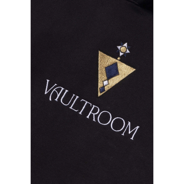 XLサイズ vaultroom × IBRAHIM HOODIE black