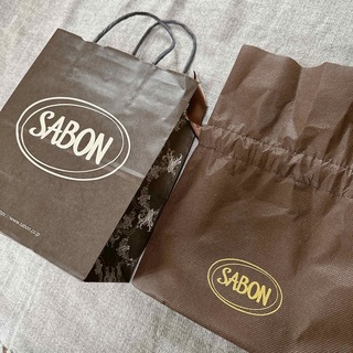 SABON/ショップ袋＆不織布ラッピングバック(ショップ袋)