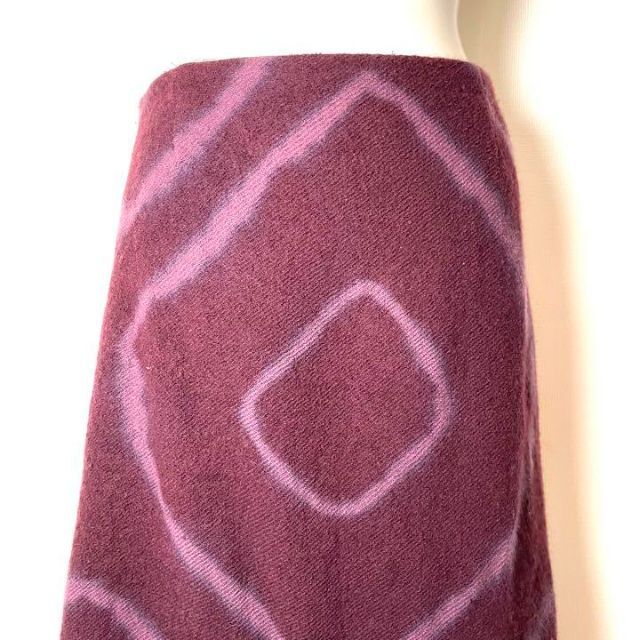 ロンドンガール❗️【アメリカ古着】超美品タイトスカート紫裏地付