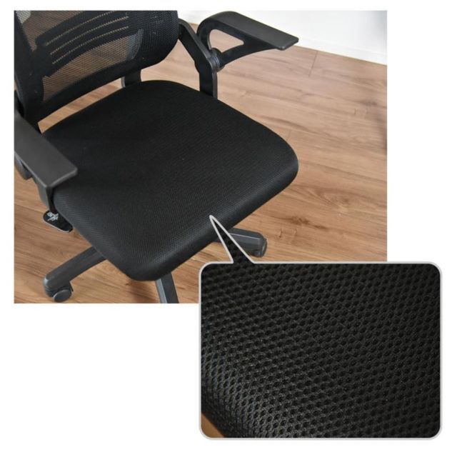 TM DC AS デスクチェア　グレー＊ブラック インテリア/住まい/日用品の椅子/チェア(デスクチェア)の商品写真