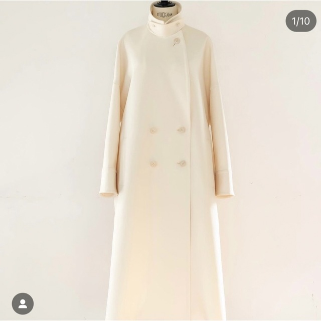 deres デレス feather Spring coat ロングコート deres デレス feather Spring coat ロングコート