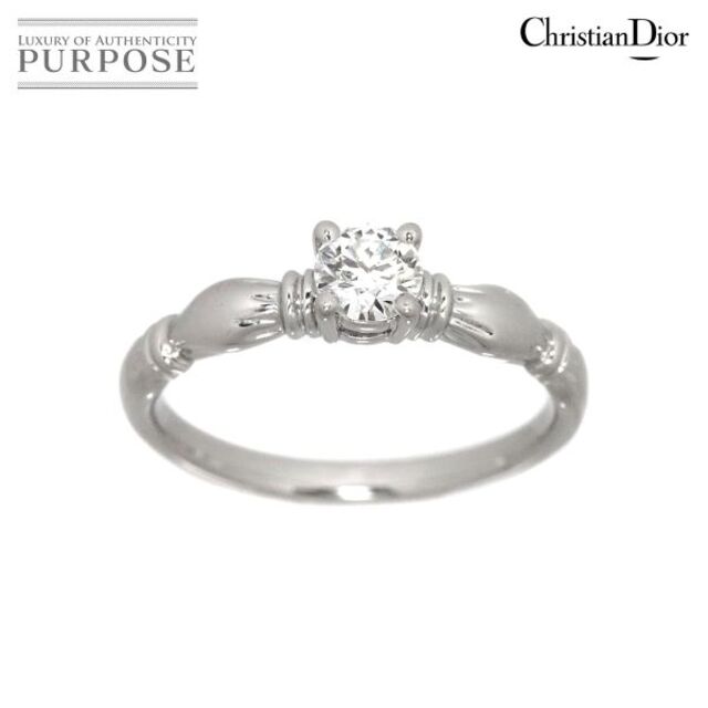 Christian Dior - クリスチャン ディオール Christian Dior ダイヤ 0.27ct F/VS2/VG 8.5号 リング  Pt プラチナ 指輪【鑑定書付き】VLP 90180472