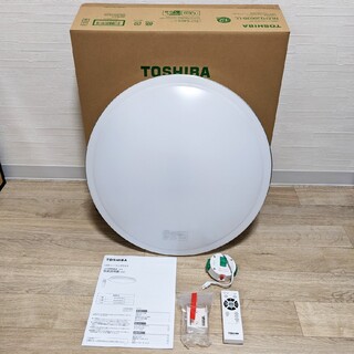 トウシバ(東芝)の～12畳 調色 調光 LEDシーリングライト 東芝 NLEH12003B-LC(天井照明)