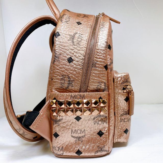 MCM - 1432美品 MCM ヴィセトス ミニリュック バックパック スタッズ