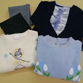 ベビーギャップ(babyGAP)の100 110 女の子らしさ網羅セット⑤　まとめ売り まとめ　春(Tシャツ/カットソー)