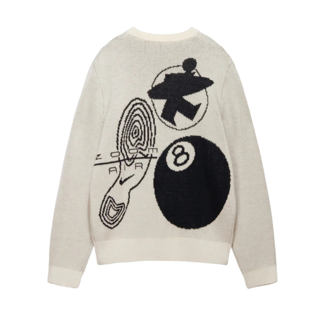 STUSSY(ステューシー)のStussy x Nike Icon Knit Sweater Natural メンズのトップス(ニット/セーター)の商品写真