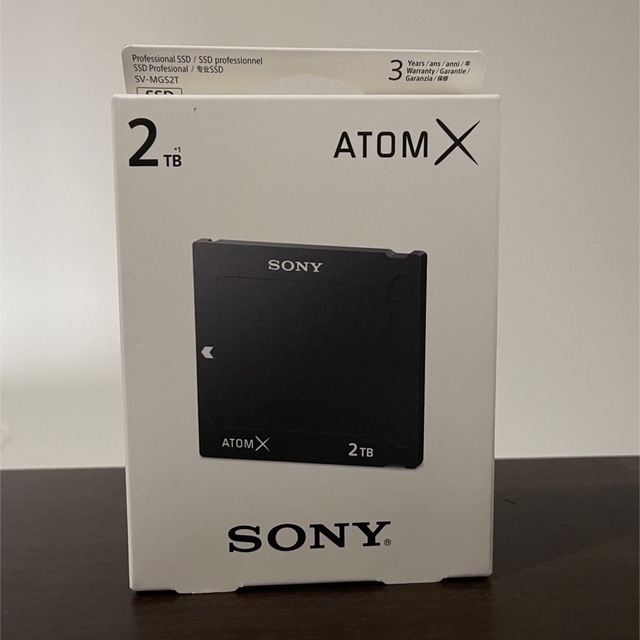 新品 ATOMOS NINJA-V SONY SSD 2TB SV-MGS2T