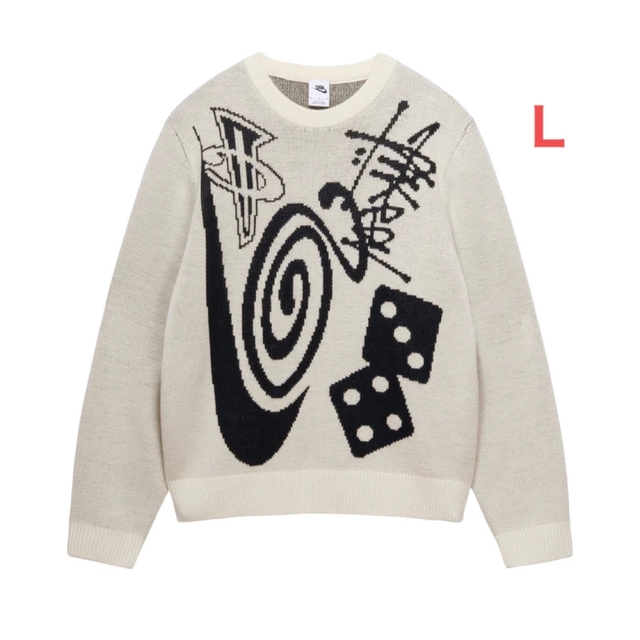 Stussy x Nike Icon Knit Sweater Naturalトップス