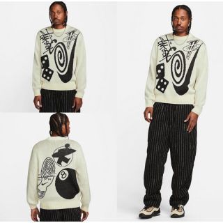 Stussy Nike  Knit Sweater Natural S