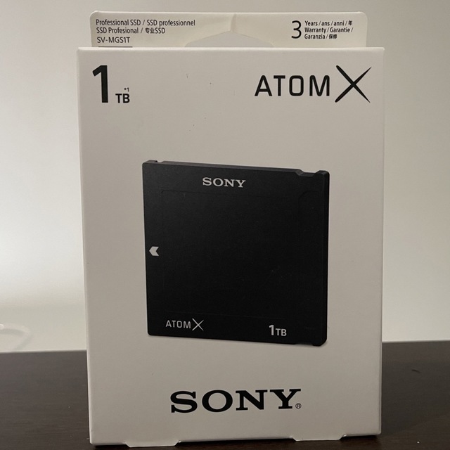 美品 ATOMOS NINJA-V SONY SSD 1TB SV-MGS1T