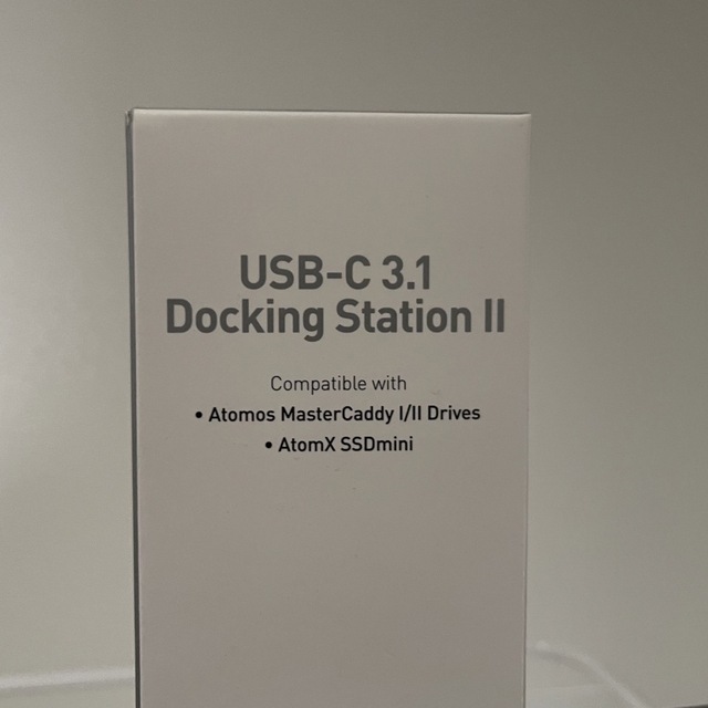 新品 ATOMOS SSD docking station Ⅱ USB-C 1