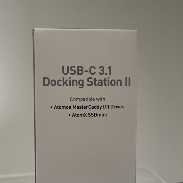 新品 ATOMOS SSD docking station Ⅱ USB-C  スマホ/家電/カメラのPC/タブレット(PC周辺機器)の商品写真