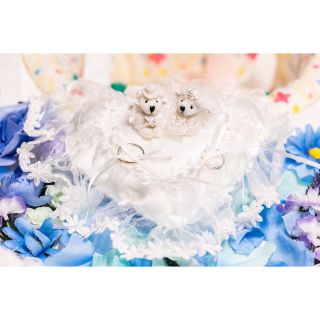 リングピロー 結婚式 ブライダル(リングピロー)