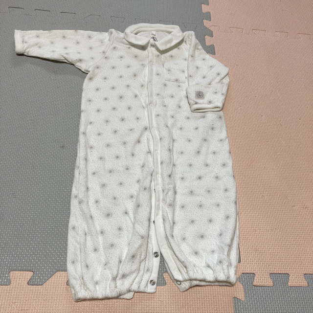 PETIT BATEAU(プチバトー)のロンパース　美品 キッズ/ベビー/マタニティのベビー服(~85cm)(ロンパース)の商品写真