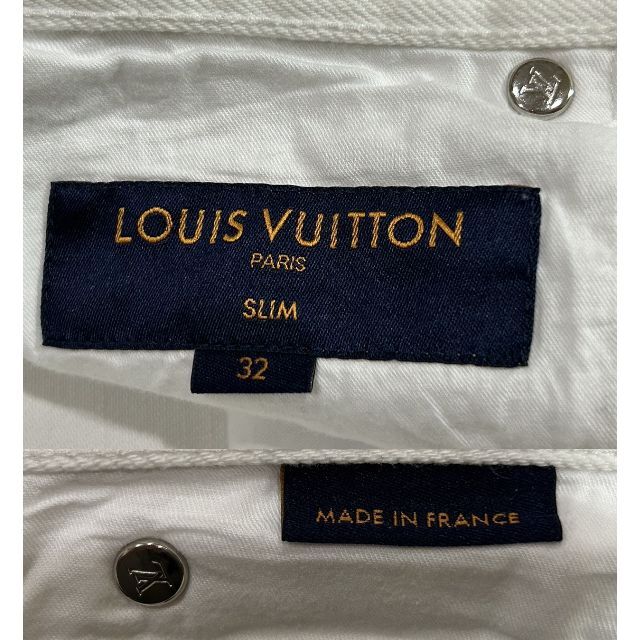 ＊LOUIS VUITTON VCCM05 宇宙ワッペン デニムパンツ 32/S