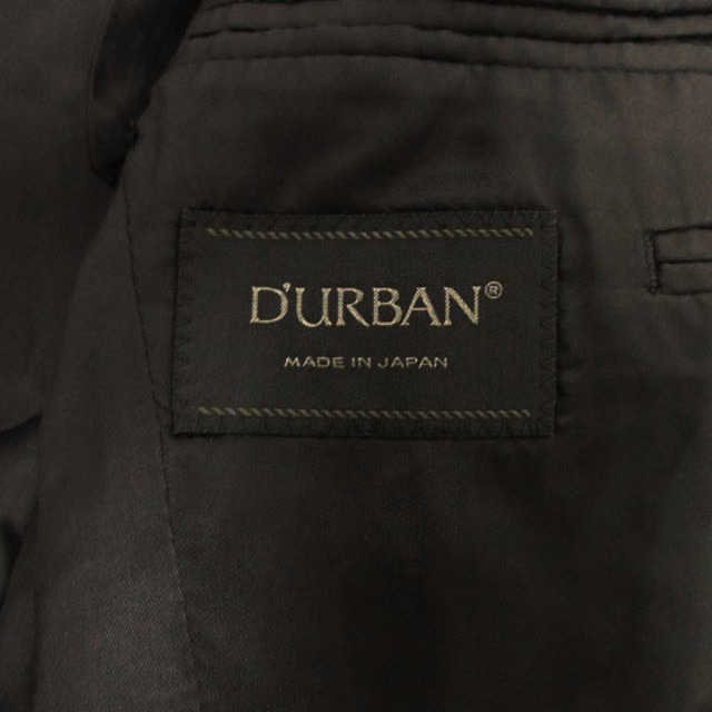 DURBAN スーツ ウール 日本製 バーズアイ柄風 グレー Y3 Y4