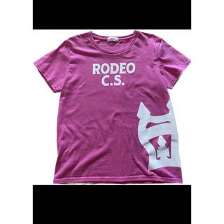 ロデオクラウンズ(RODEO CROWNS)のロデオクラウン　ピンクTシャツ☆(Tシャツ(半袖/袖なし))